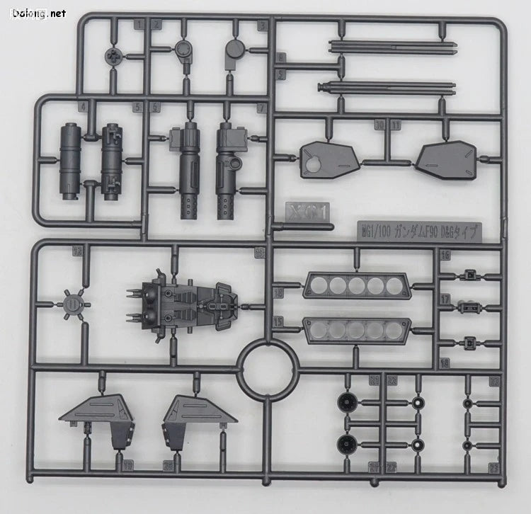 P-Bandai MG 1/100 Mission Pack D-Type & G-Type for Gundam F90