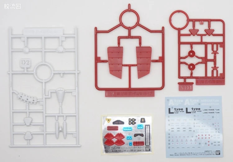MG 1/100 Mission Pack A Type & L Type for Gundam F90