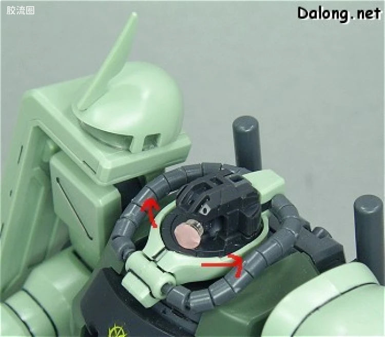 Bandai MG 1/100 MS-06F-2 Zaku II F2