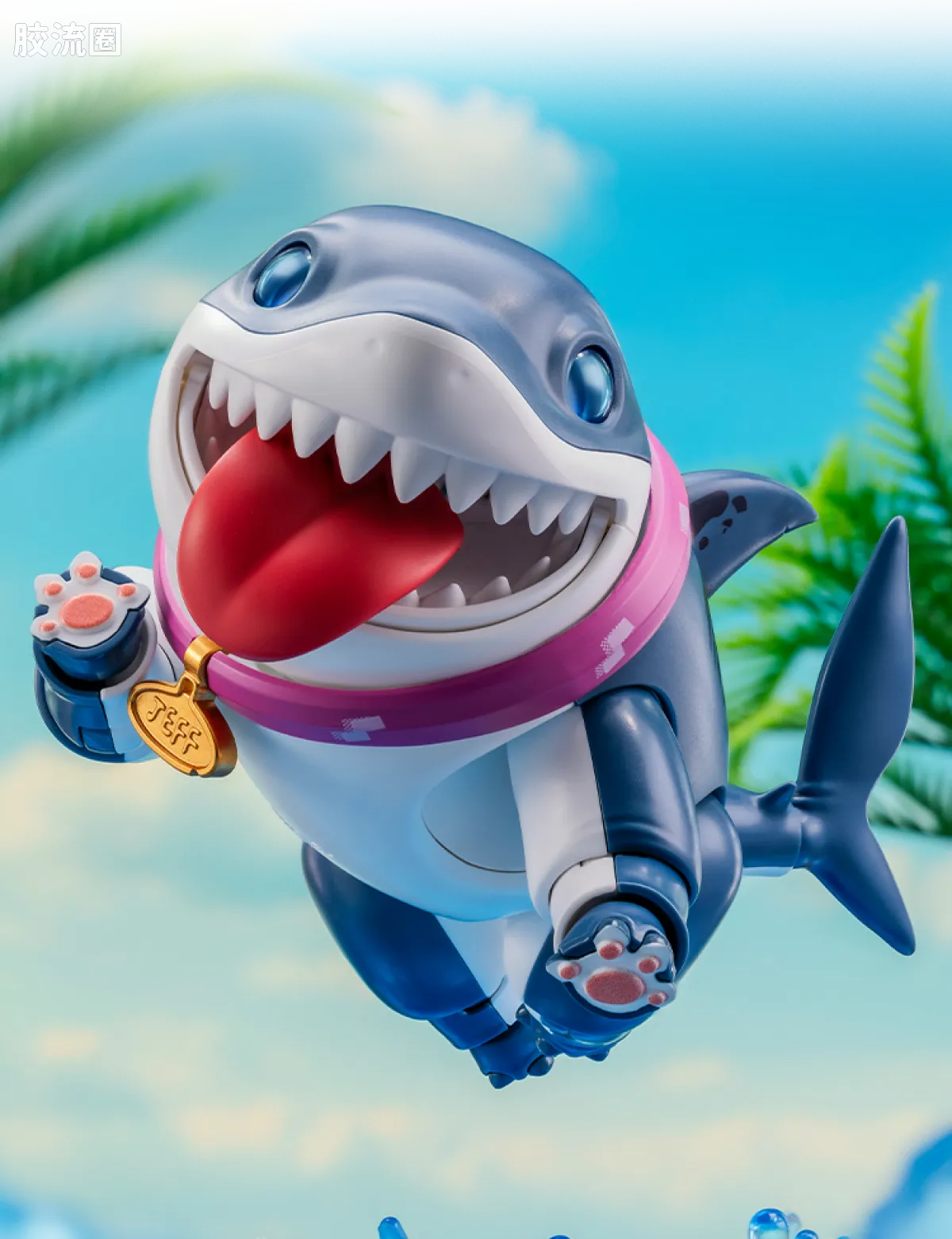 Blokees MARVEL RIVALS™ CHAMPION CLASS 12 JEFF THE LAND SHARK™ MODEL KITS | BLOKEES