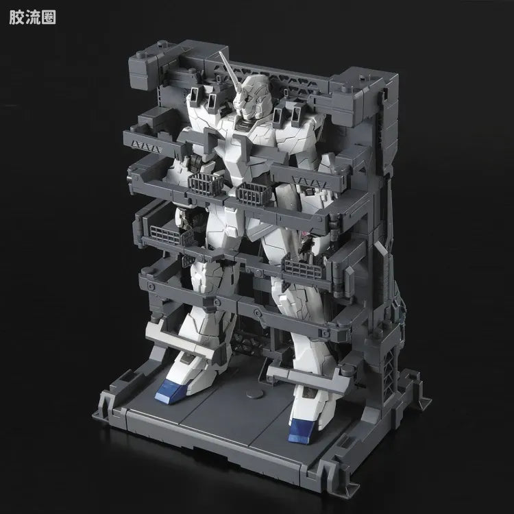 MG 1/100 Unicorn Gundam (HD Color + MS Cage)