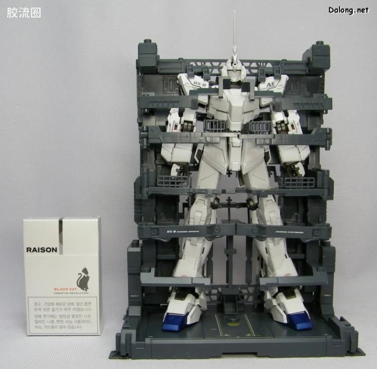 MG 1/100 Unicorn Gundam (HD Color + MS Cage)