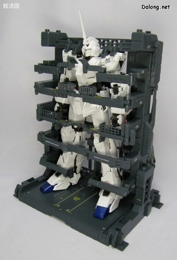 MG 1/100 Unicorn Gundam (HD Color + MS Cage)