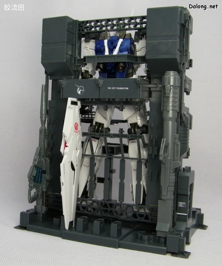 MG 1/100 Unicorn Gundam (HD Color + MS Cage)
