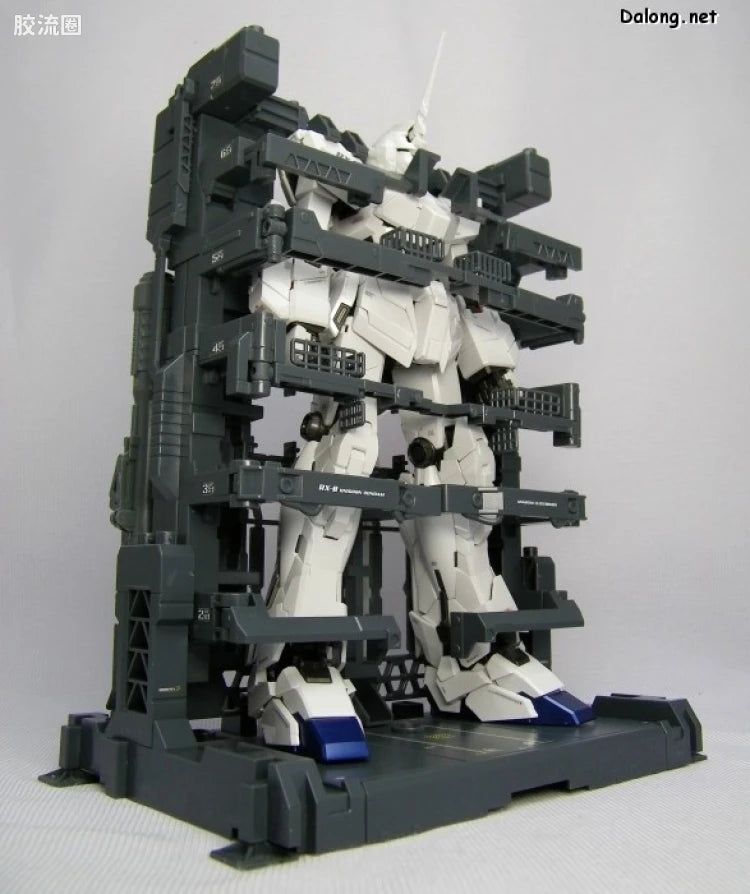 MG 1/100 Unicorn Gundam (HD Color + MS Cage)