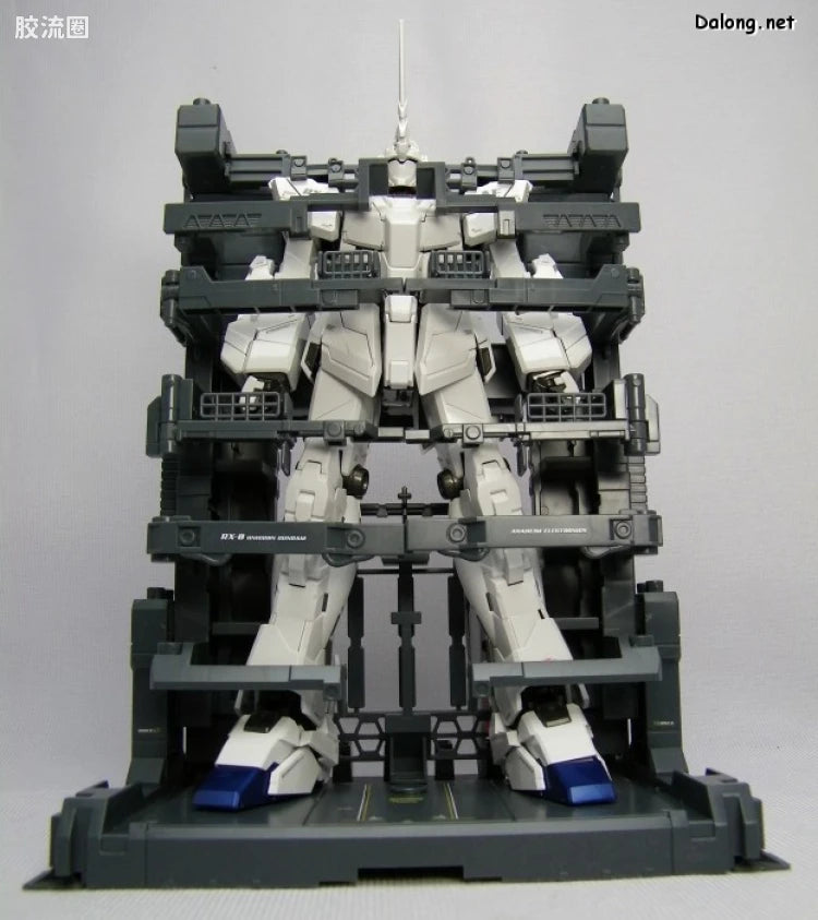 MG 1/100 Unicorn Gundam (HD Color + MS Cage)