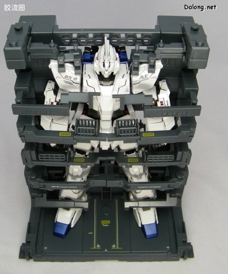 MG 1/100 Unicorn Gundam (HD Color + MS Cage)