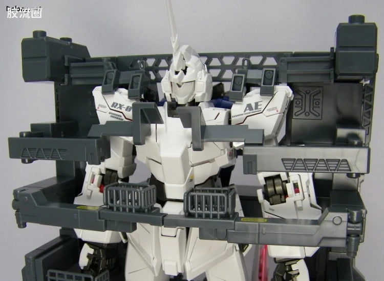 MG 1/100 Unicorn Gundam (HD Color + MS Cage)