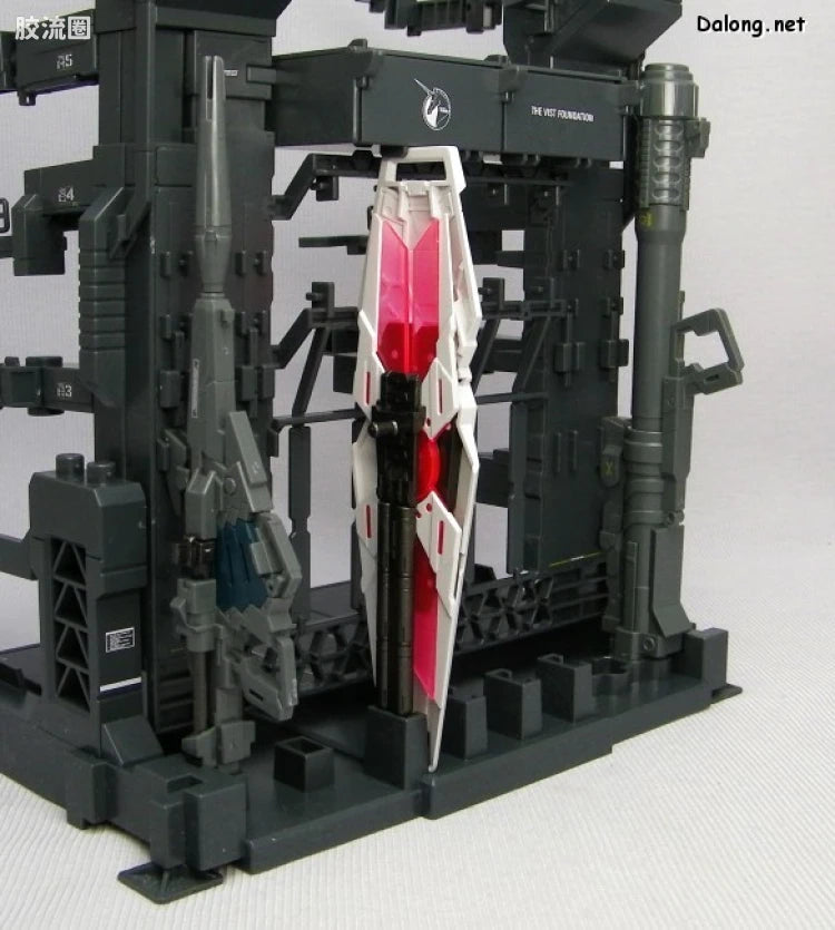 MG 1/100 Unicorn Gundam (HD Color + MS Cage)