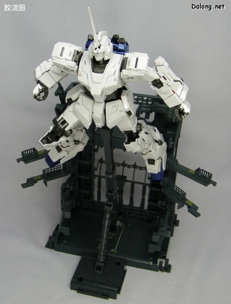 MG 1/100 Unicorn Gundam (HD Color + MS Cage)