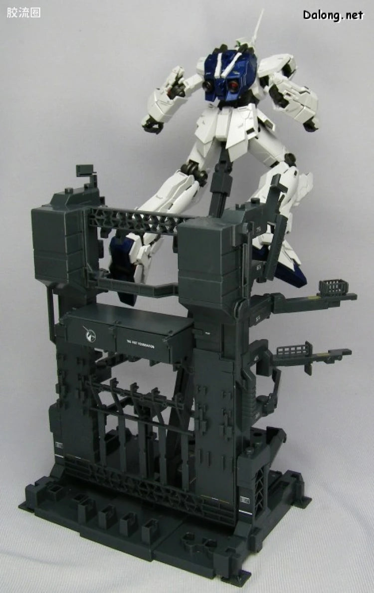 MG 1/100 Unicorn Gundam (HD Color + MS Cage)