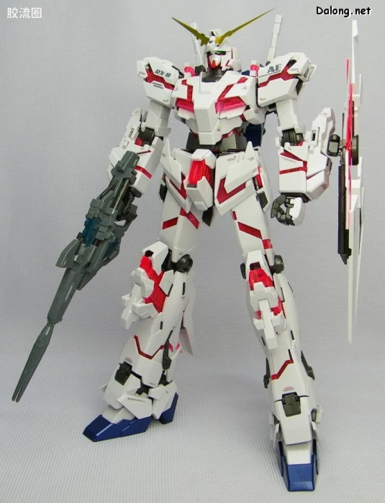 MG 1/100 Unicorn Gundam (HD Color + MS Cage)