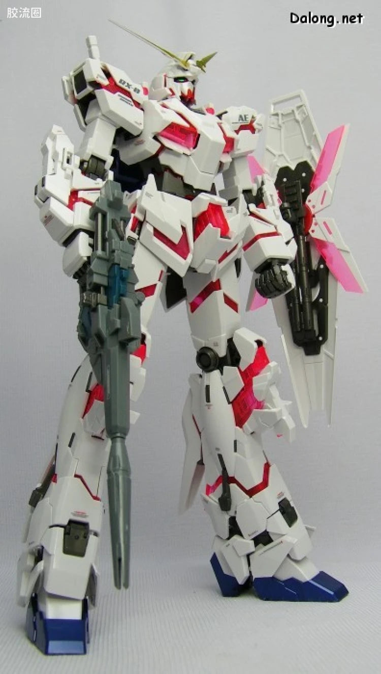 MG 1/100 Unicorn Gundam (HD Color + MS Cage)