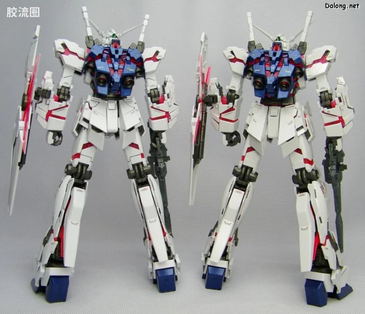 MG 1/100 Unicorn Gundam (HD Color + MS Cage)