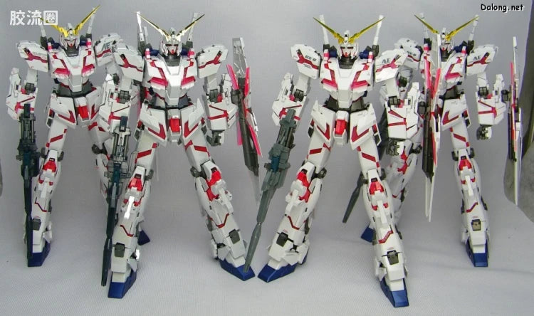 MG 1/100 Unicorn Gundam (HD Color + MS Cage)