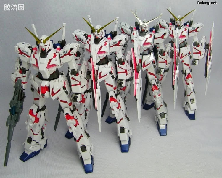 MG 1/100 Unicorn Gundam (HD Color + MS Cage)