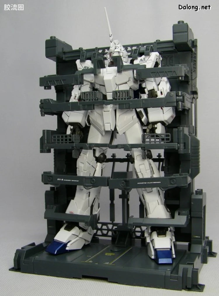 MG 1/100 Unicorn Gundam (HD Color + MS Cage)