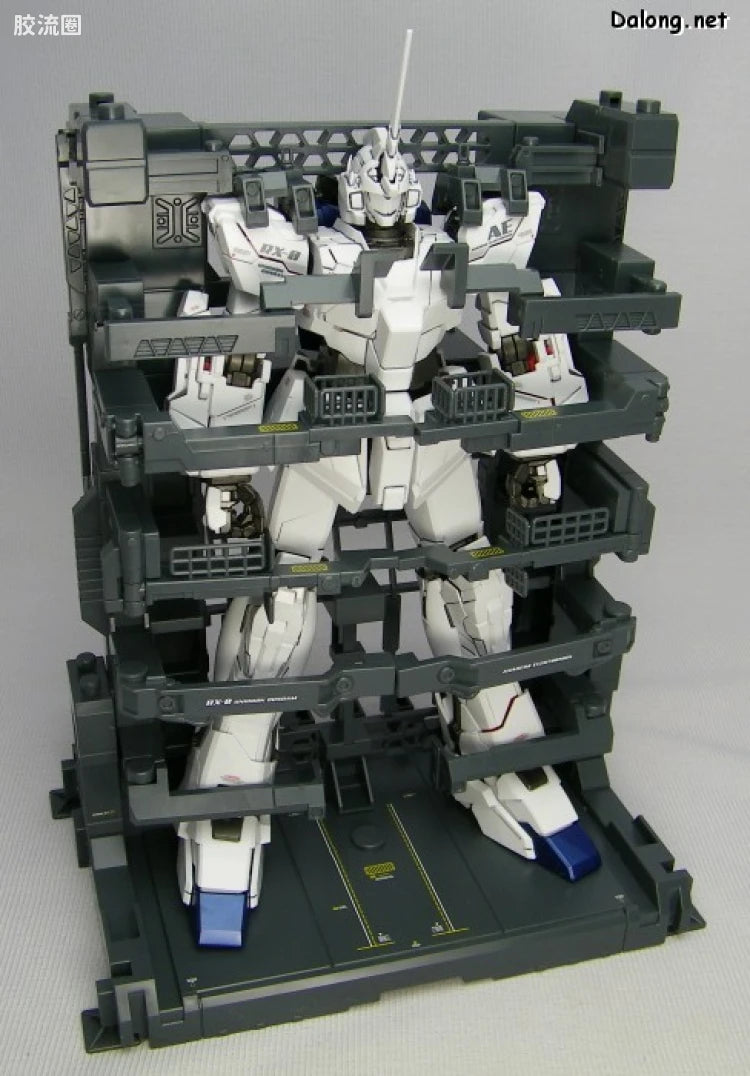 MG 1/100 Unicorn Gundam (HD Color + MS Cage)
