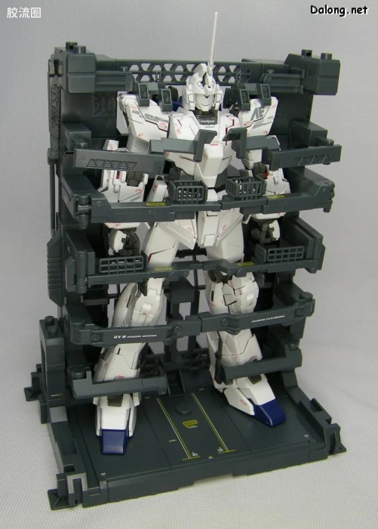 MG 1/100 Unicorn Gundam (HD Color + MS Cage)