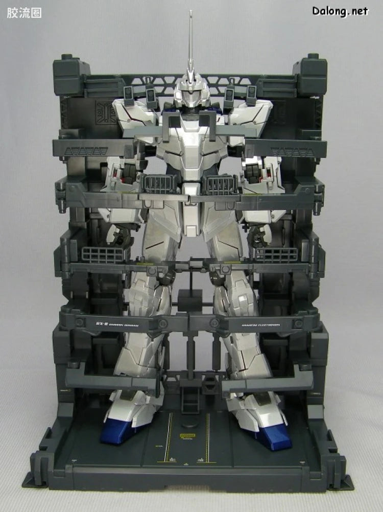 MG 1/100 Unicorn Gundam (HD Color + MS Cage)