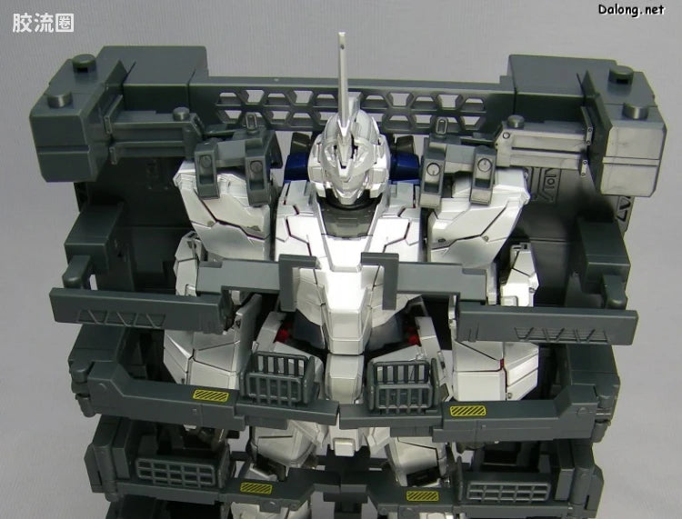 MG 1/100 Unicorn Gundam (HD Color + MS Cage)