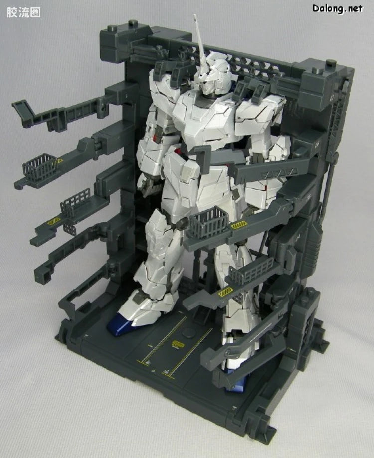 MG 1/100 Unicorn Gundam (HD Color + MS Cage)