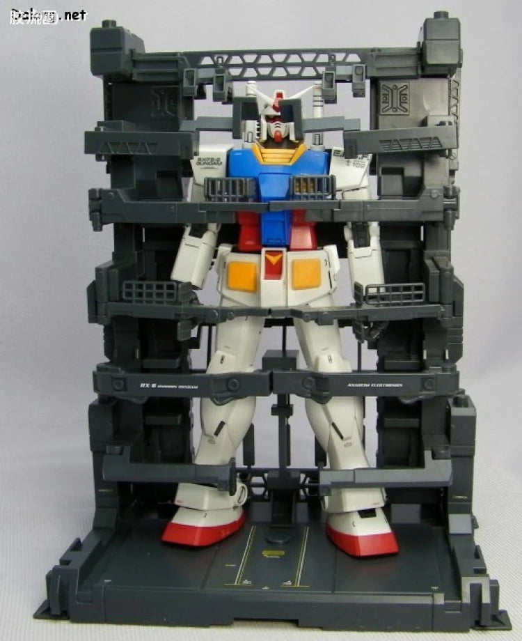 MG 1/100 Unicorn Gundam (HD Color + MS Cage)