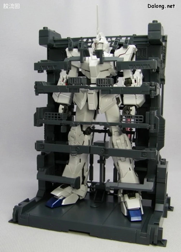 MG 1/100 Unicorn Gundam (HD Color + MS Cage)