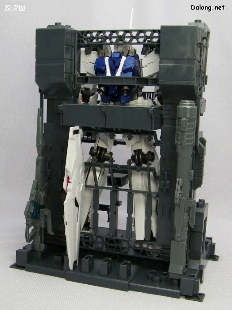 MG 1/100 Unicorn Gundam (HD Color + MS Cage)