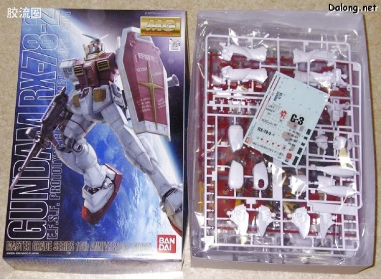 MG 1/100 RX-78-2 Gundam (10th Anniversary Model)