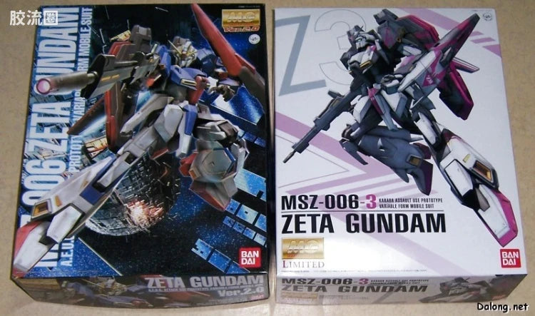 MG 1/100 MSZ-006-3 Zeta Gundam Unit 3 White Unicorn Color Ver.