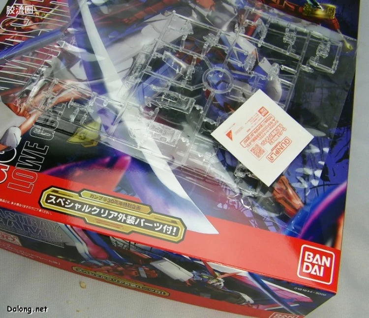 Bandai MG 1/100 MBF-P02Kai Gundam Astray Red Frame Kai with Special Clear Armor Parts