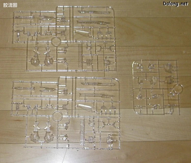 Bandai MG 1/100 MBF-P02Kai Gundam Astray Red Frame Kai with Special Clear Armor Parts