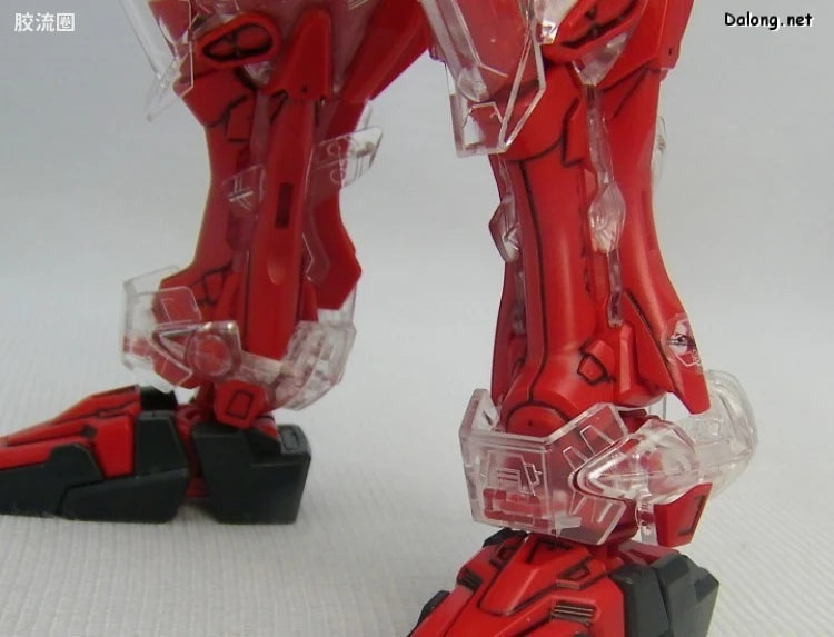 Bandai MG 1/100 MBF-P02Kai Gundam Astray Red Frame Kai with Special Clear Armor Parts