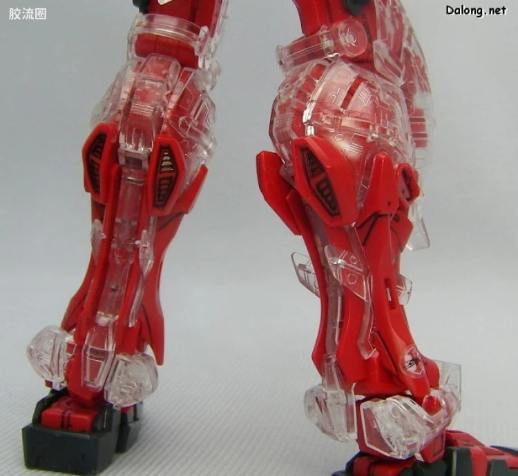 Bandai MG 1/100 MBF-P02Kai Gundam Astray Red Frame Kai with Special Clear Armor Parts