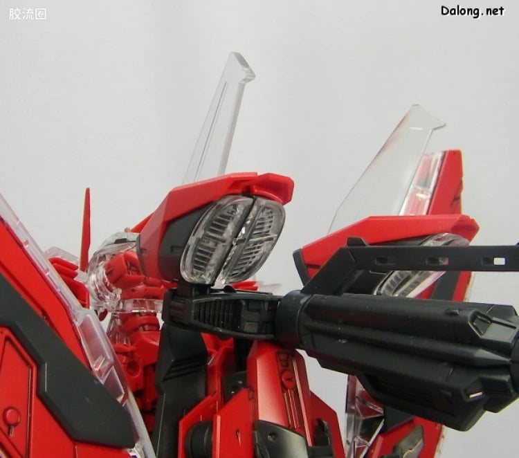 Bandai MG 1/100 MBF-P02Kai Gundam Astray Red Frame Kai with Special Clear Armor Parts