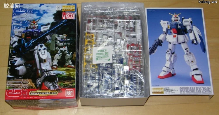 Bandai MG 1/100 RX-79[G] Gundam Ground Type with Special Clear Armor Parts