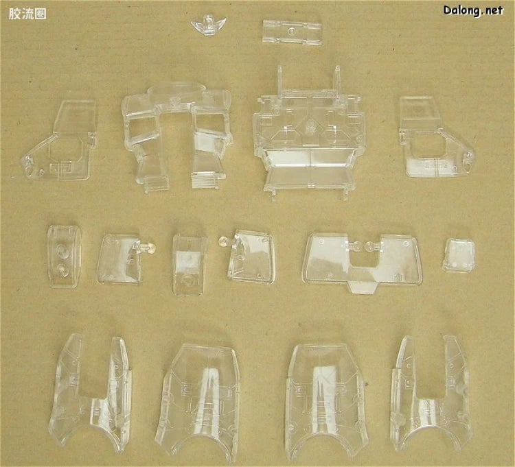Bandai MG 1/100 RX-77-2 Guncannon with Special Clear Armor Parts