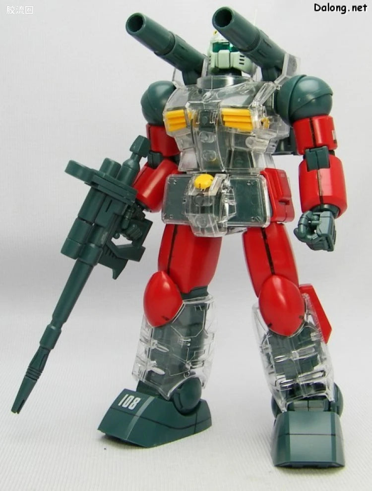 Bandai MG 1/100 RX-77-2 Guncannon with Special Clear Armor Parts