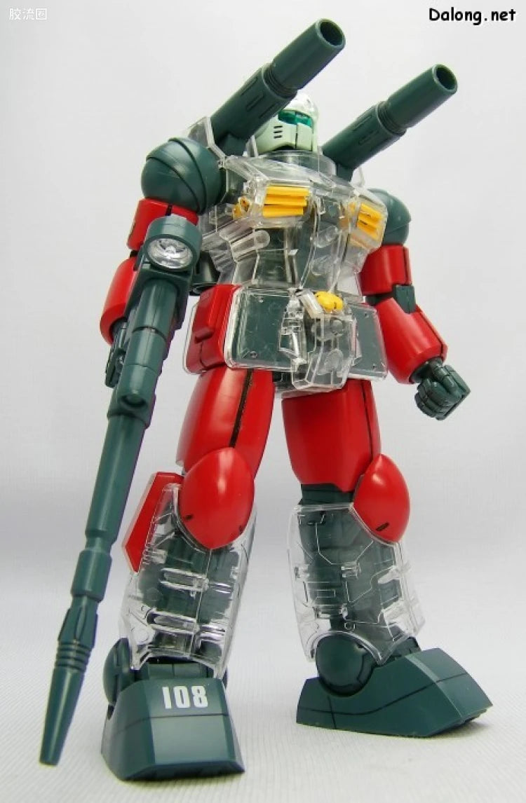 Bandai MG 1/100 RX-77-2 Guncannon with Special Clear Armor Parts