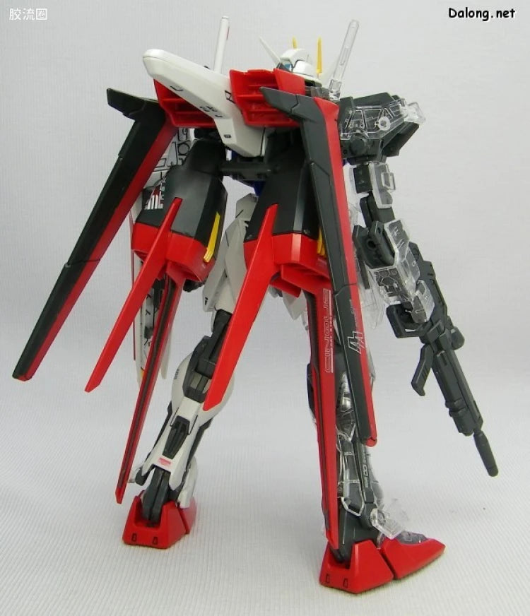 Bandai MG 1/100 GAT-X105+AQM/E-X01 Aile Strike Gundam with Special Clear Armor Parts