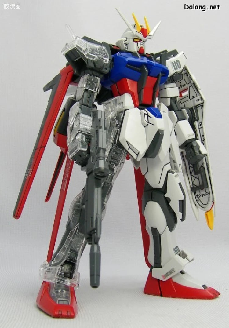 Bandai MG 1/100 GAT-X105+AQM/E-X01 Aile Strike Gundam with Special Clear Armor Parts