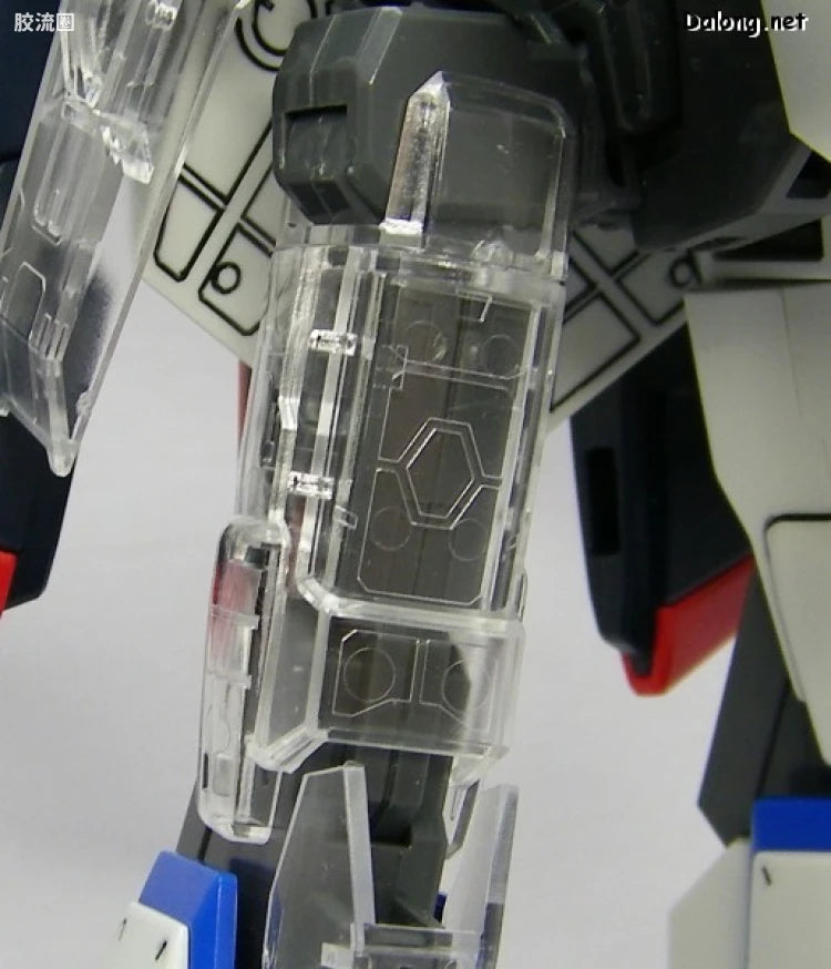 MG 1/100 Zeta Gundam Ver.2.0 with Special Clear Armor Parts