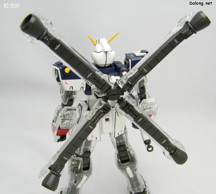 MG 1/100 Crossbone Gundam X-1 Full Cloth with Special Clear Armor Parts
