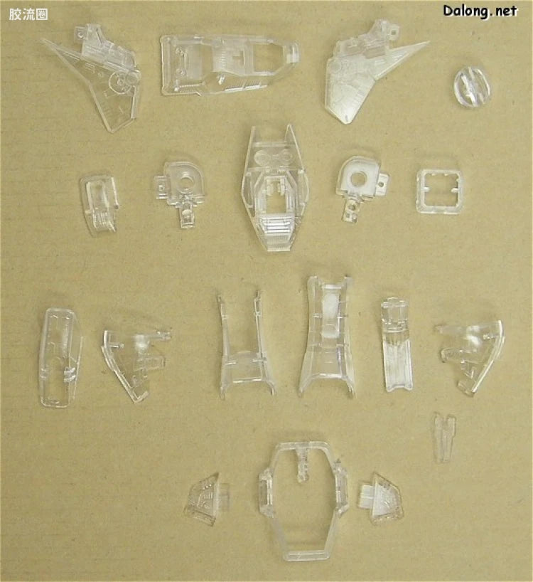 MG 1/100 Strike Freedom Gundam with Special Clear Armor Parts