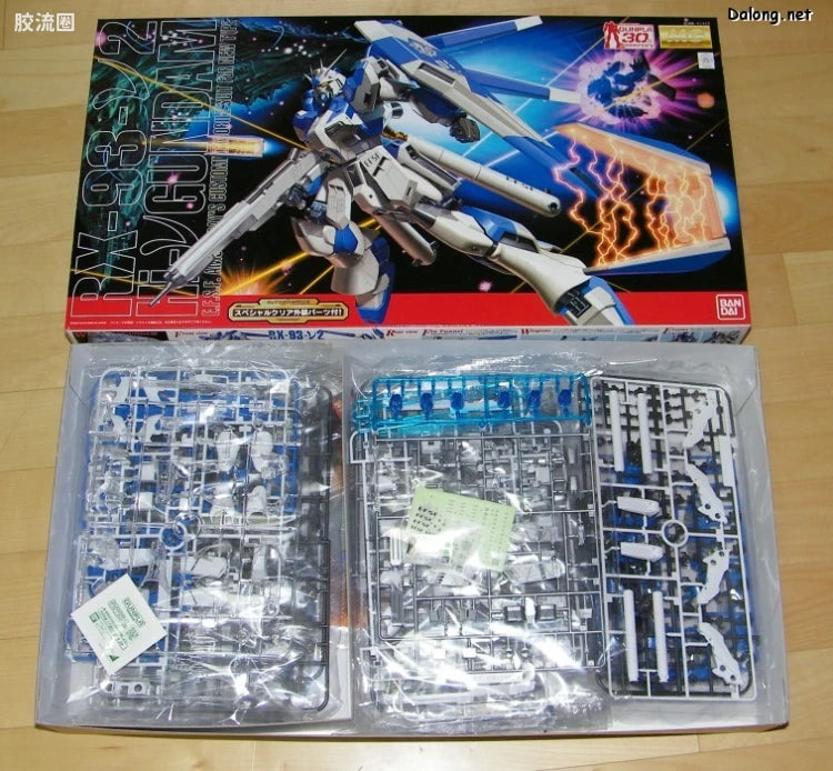 MG 1/100 Hi-Nu Gundam with Special Clear Armor Parts