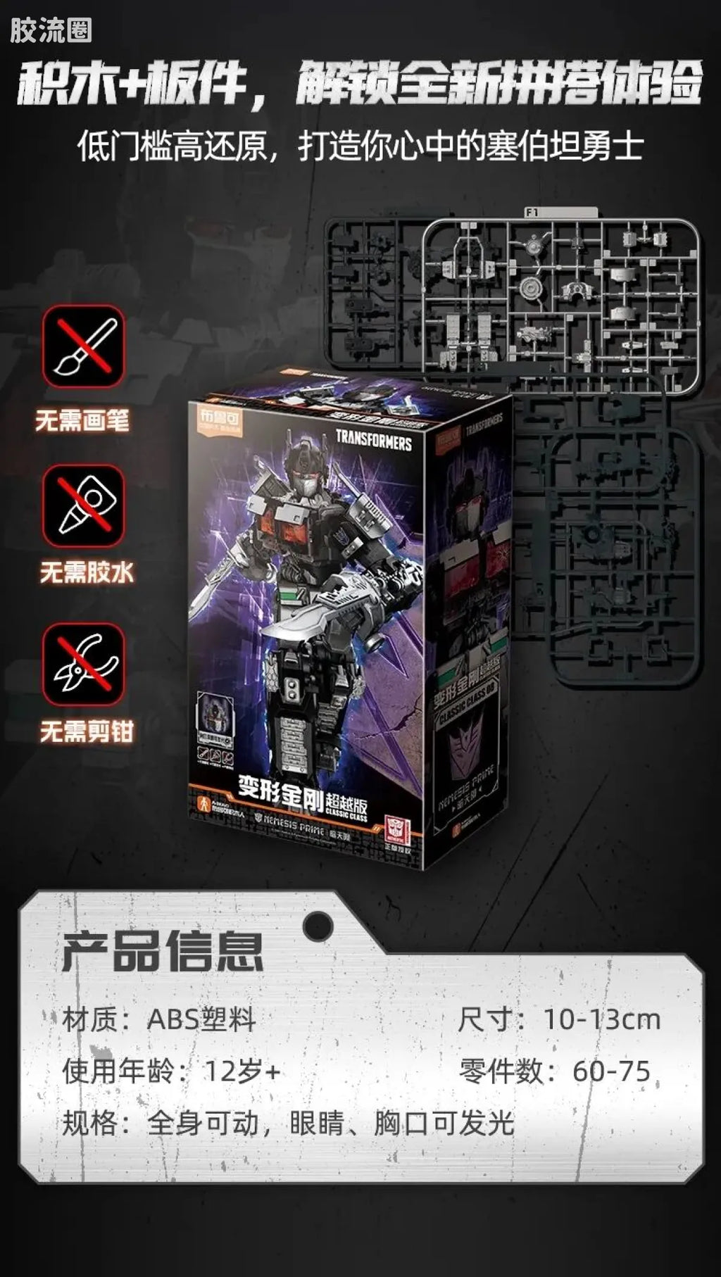 Blokees Transformers Classic Class 08 | Nemesis Prime | Rise of the Beasts