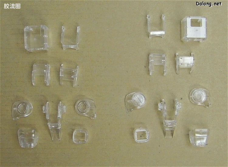 MG 1/100 MS-06J Zaku II Ver.2.0 with Special Clear Armor Parts