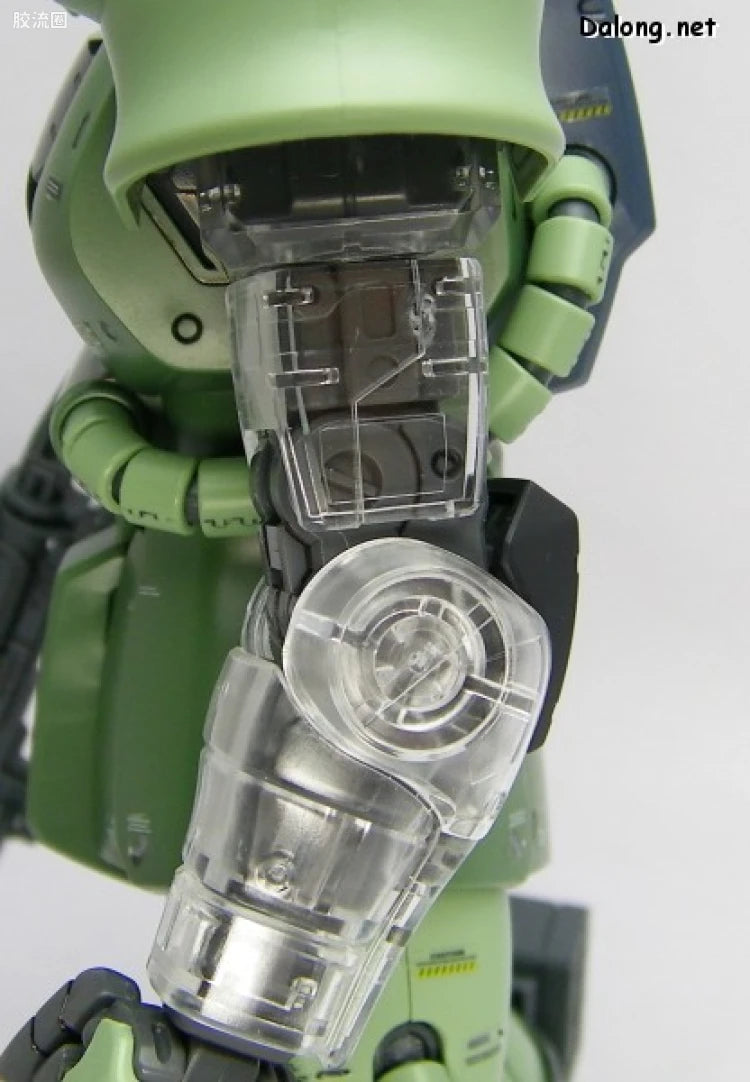MG 1/100 MS-06J Zaku II Ver.2.0 with Special Clear Armor Parts