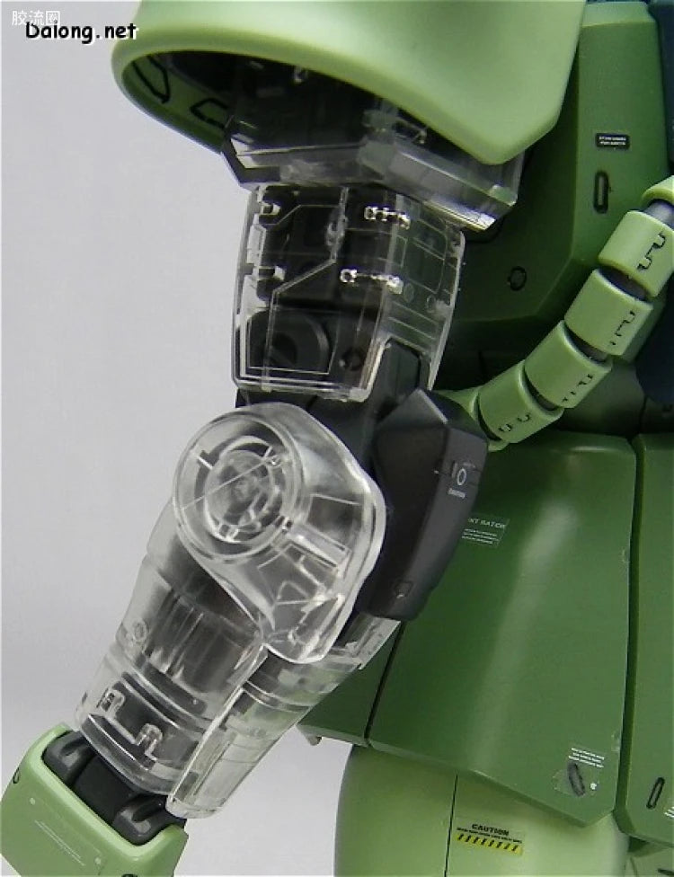 MG 1/100 MS-06J Zaku II Ver.2.0 with Special Clear Armor Parts